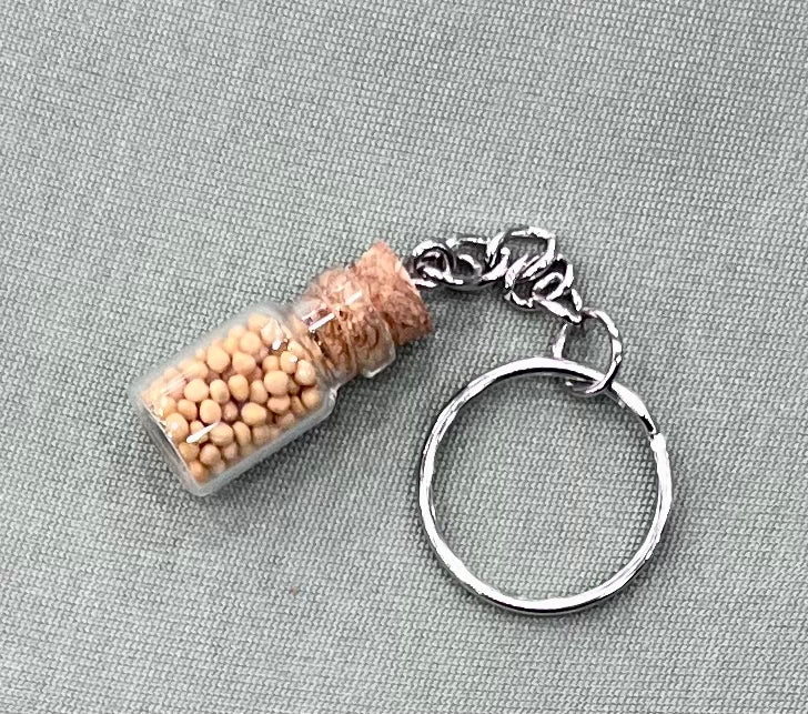 Mustard Seed Keychain