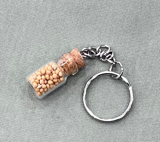 Mustard Seed Keychain