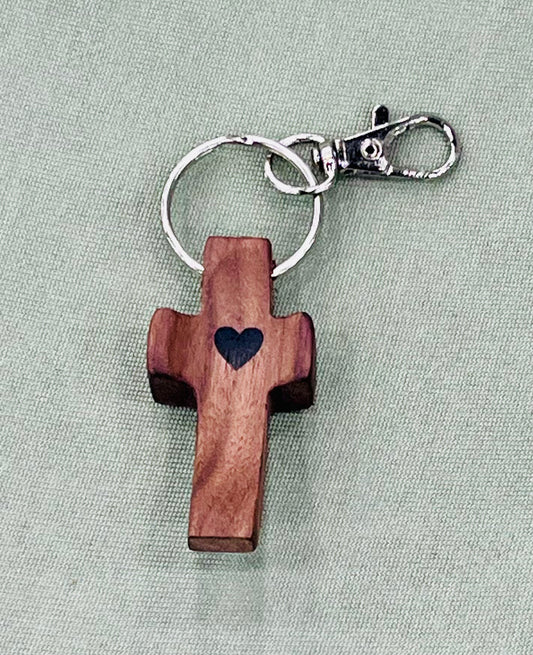 Cross keychain